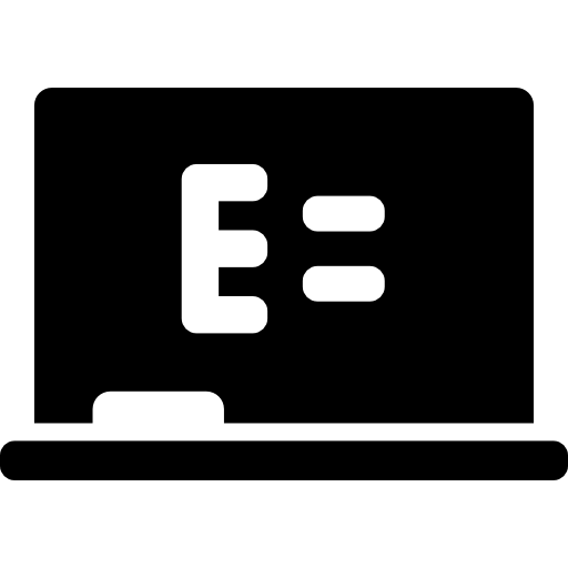 ecuación de tablero icono gratis