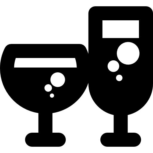 copas de vino icono gratis