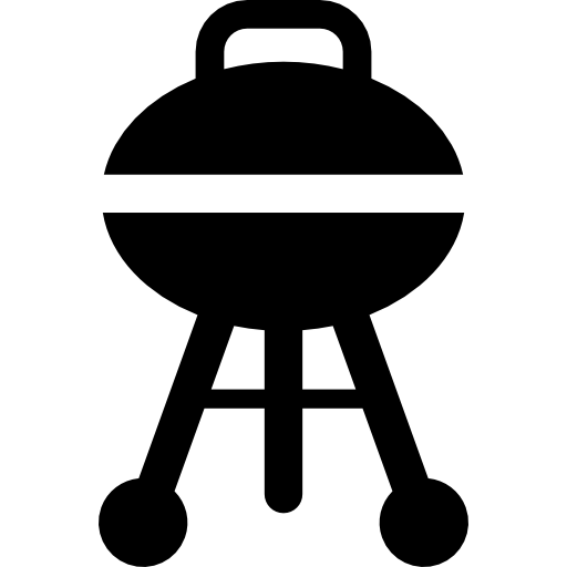 barbacoa cerrada icono gratis