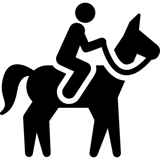 Andar a cavalo PNG, SVG