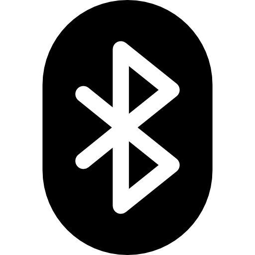 Logotipo de bluetooth con fondo - Iconos gratis de logo