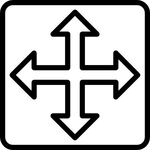 All directions - Free arrows icons