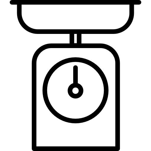 lebensmittelgewicht kostenlos Icon