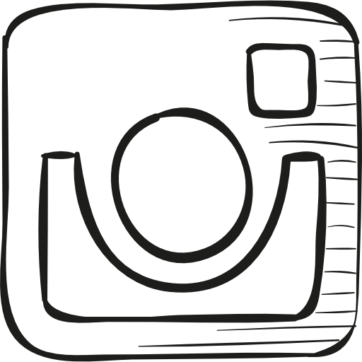 Logotipo de dibujo de instagram - Iconos gratis de redes sociales