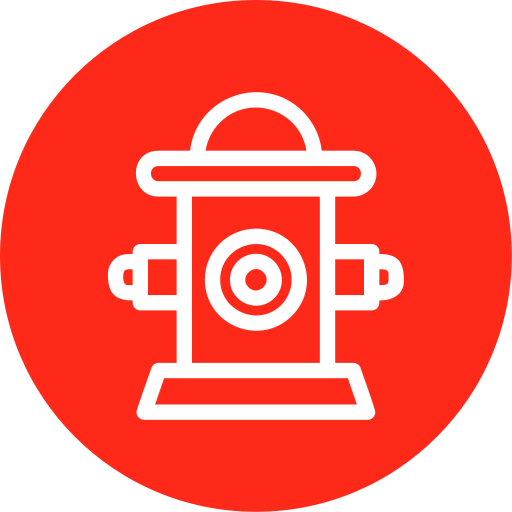 Fire hydrant Generic Circular icon