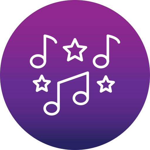 notas musicales icono gratis