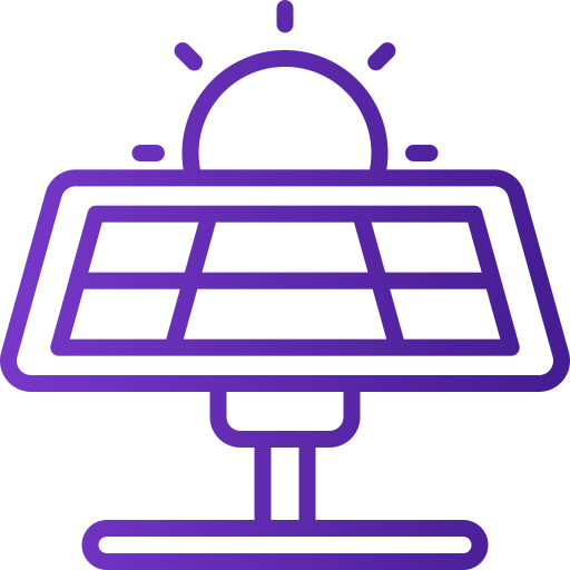 panel solar icono gratis