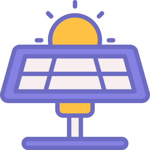 panel solar icono gratis