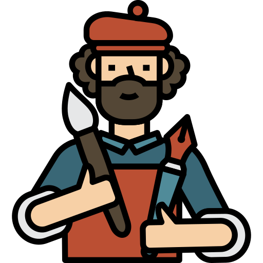 Художник бесплатно иконка