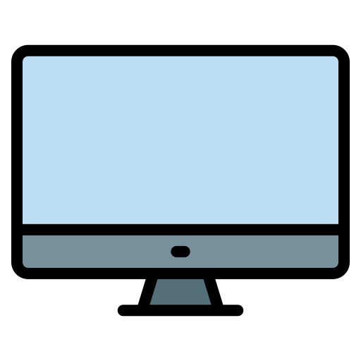 Monitor Generic Outline Color icon