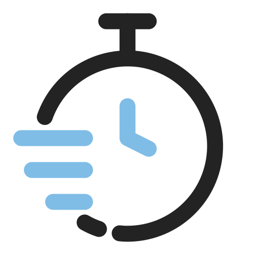 Stopwatch Generic Outline Color icon