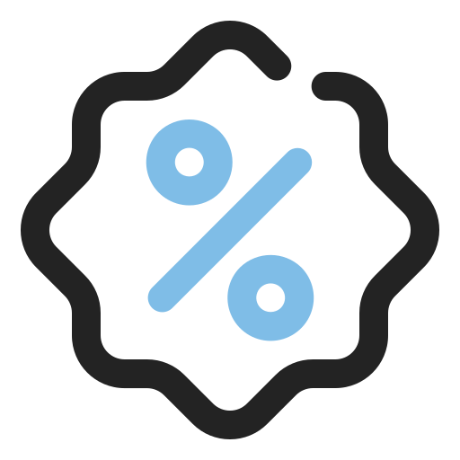 백분율 무료 아이콘