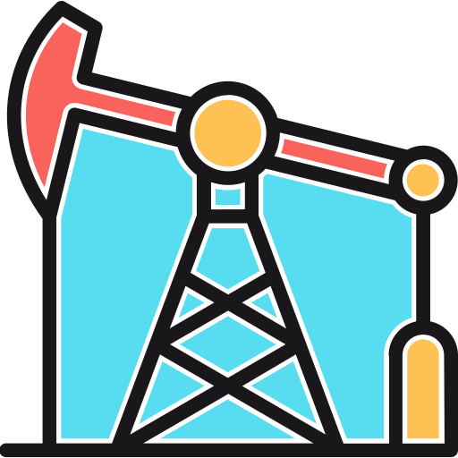 bomba de aceite icono gratis