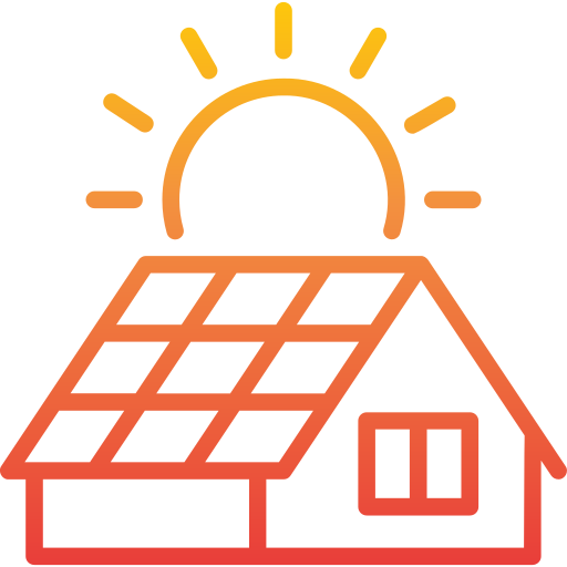 Énergie solaire Icône gratuit Énergie solaire Icône gratuit