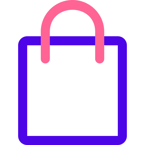 Shopping bag Generic Outline Color icon