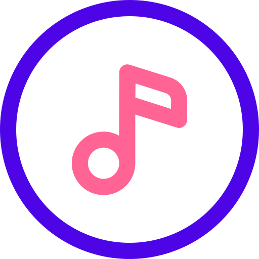 Music Generic Outline Color Icon