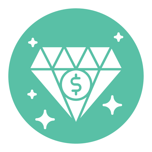 Diamond Generic Flat icon