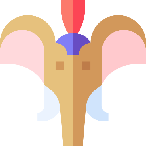 l'éléphant Icône gratuit