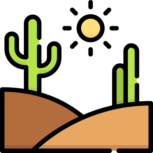 Desert Special Lineal color icon