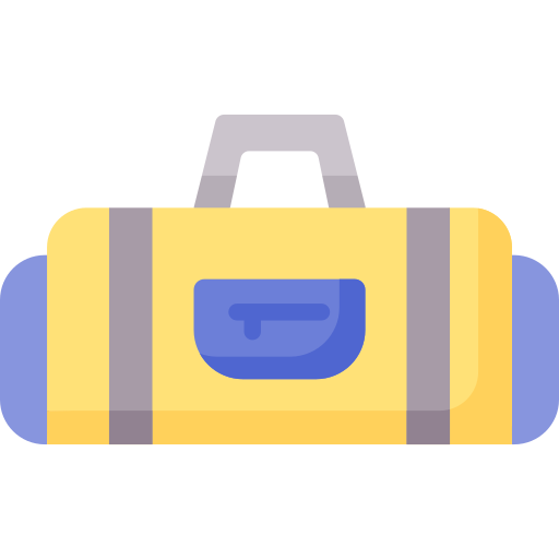 bolsa de deporte icono gratis