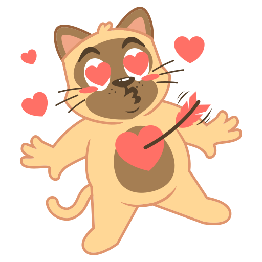 Falling in love free sticker Falling in love free sticker