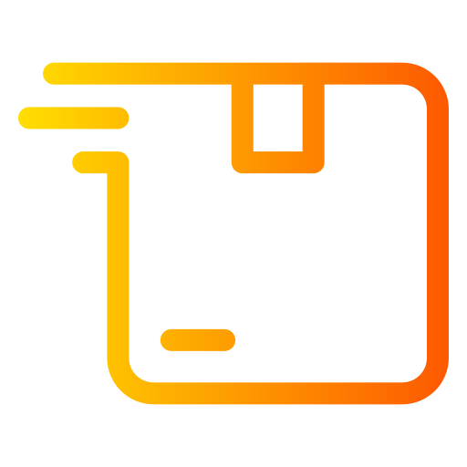 caja de entrega icono gratis