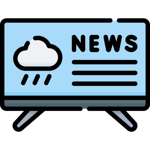 날씨 뉴스 무료 아이콘 날씨 뉴스 무료 아이콘