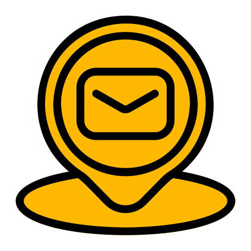 oficina de correos icono gratis