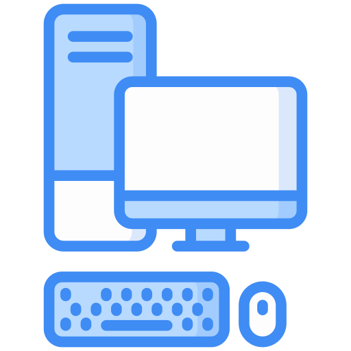 Computer Generic Blue icon