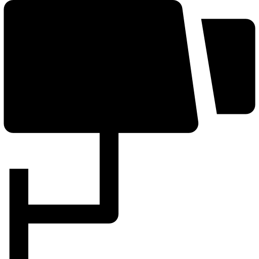 circuito cerrado de televisión icono gratis