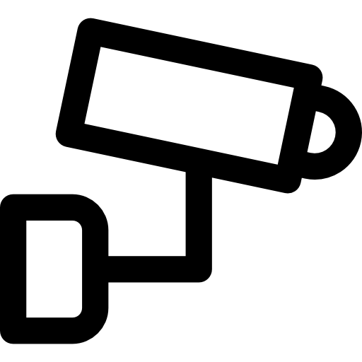 circuito cerrado de televisión icono gratis