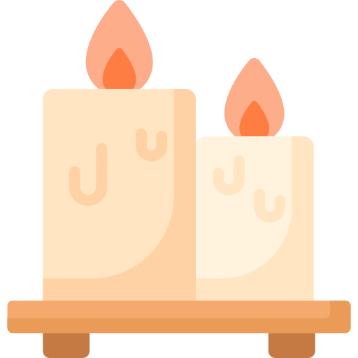 Candle Special Flat icon