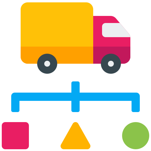 Distribution free icon