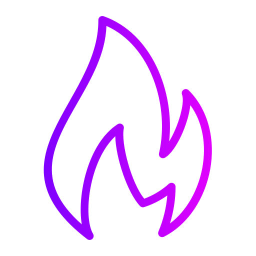 Flame Generic Gradient icon