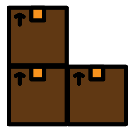 Коробка пакета бесплатно иконка