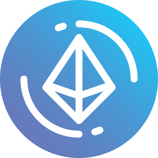 Ethereum Generic Flat Gradient icon