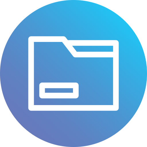 Folder Generic Flat Gradient icon