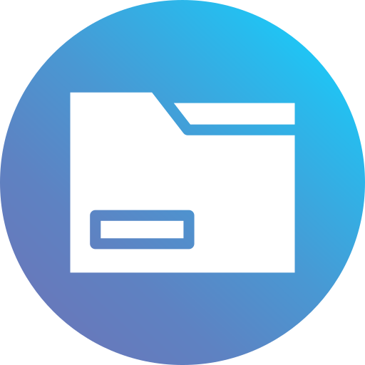 Folder Generic Flat Gradient icon