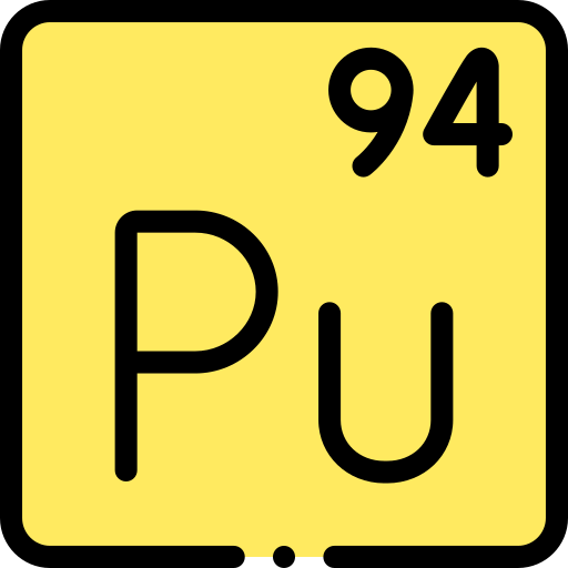 Plutonium Detailed Rounded Lineal color icon