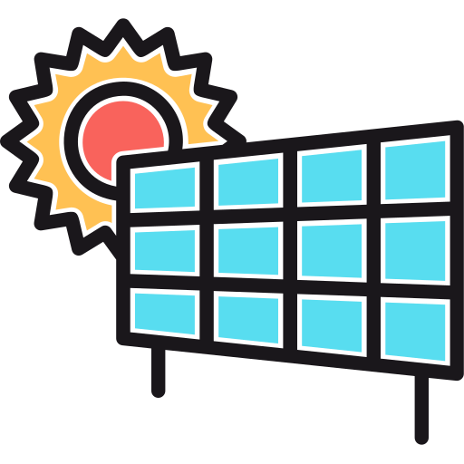 panel solar icono gratis