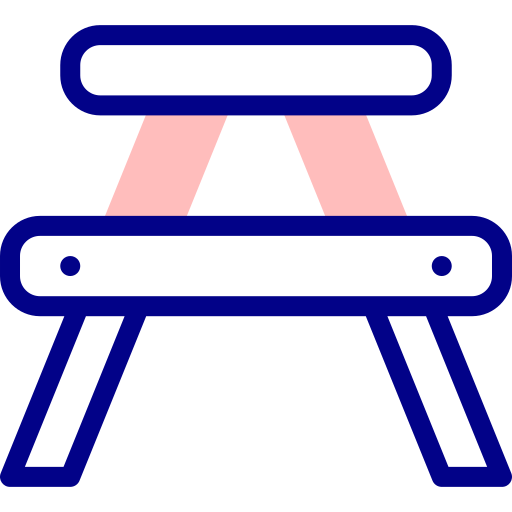 Picnic table Detailed Mixed Lineal color icon