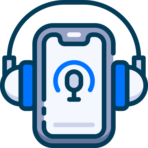 Podcast free icon Podcast free icon