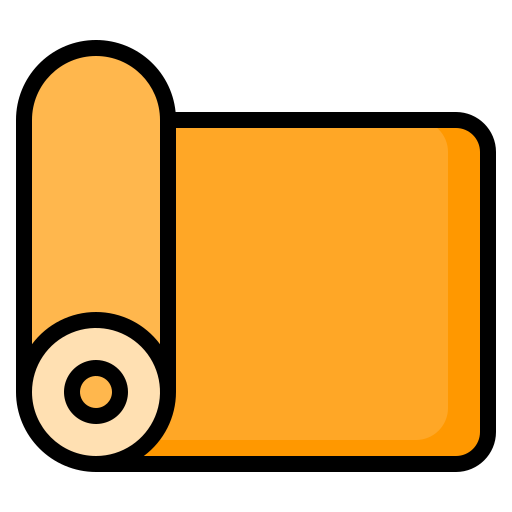 Yoga mat free icon Yoga mat free icon