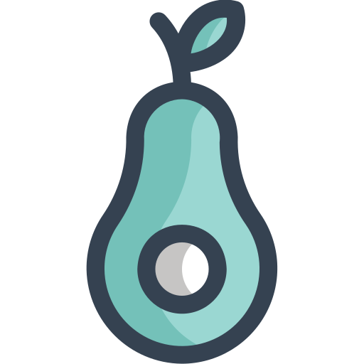 Avocado free icon