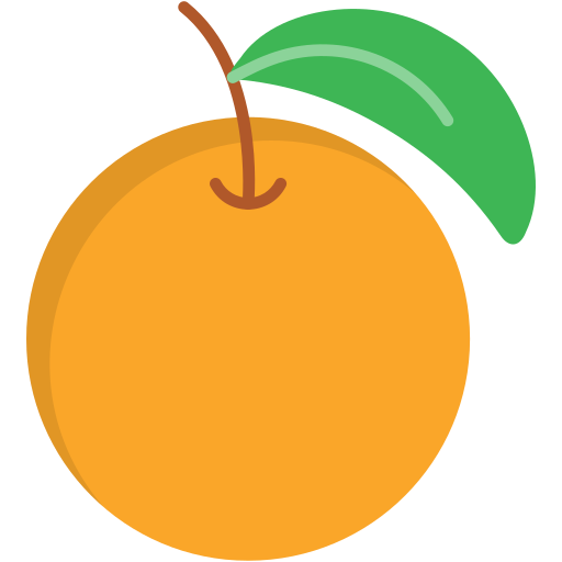 Orange Generic Flat icon