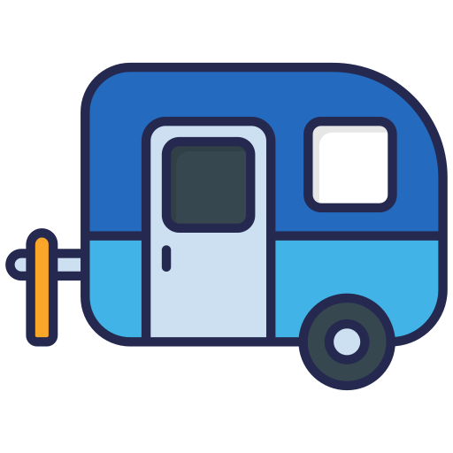 Caravan Generic Outline Color icon