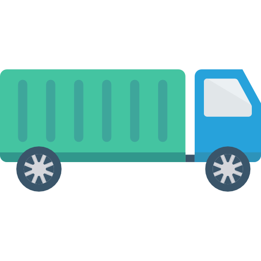 camión icono gratis