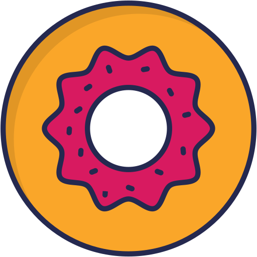 rosquilla icono gratis