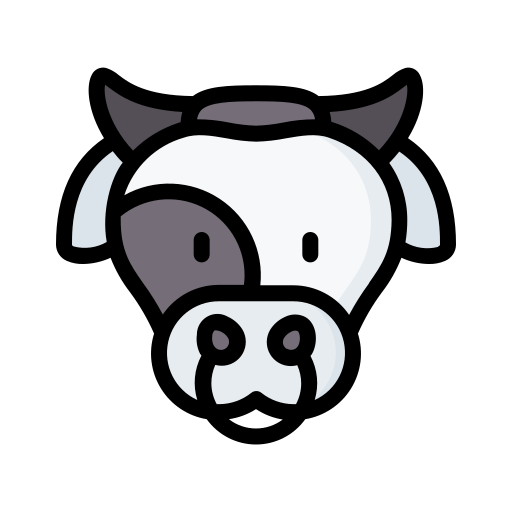 vaca icono gratis