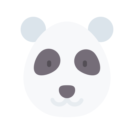 panda icono gratis